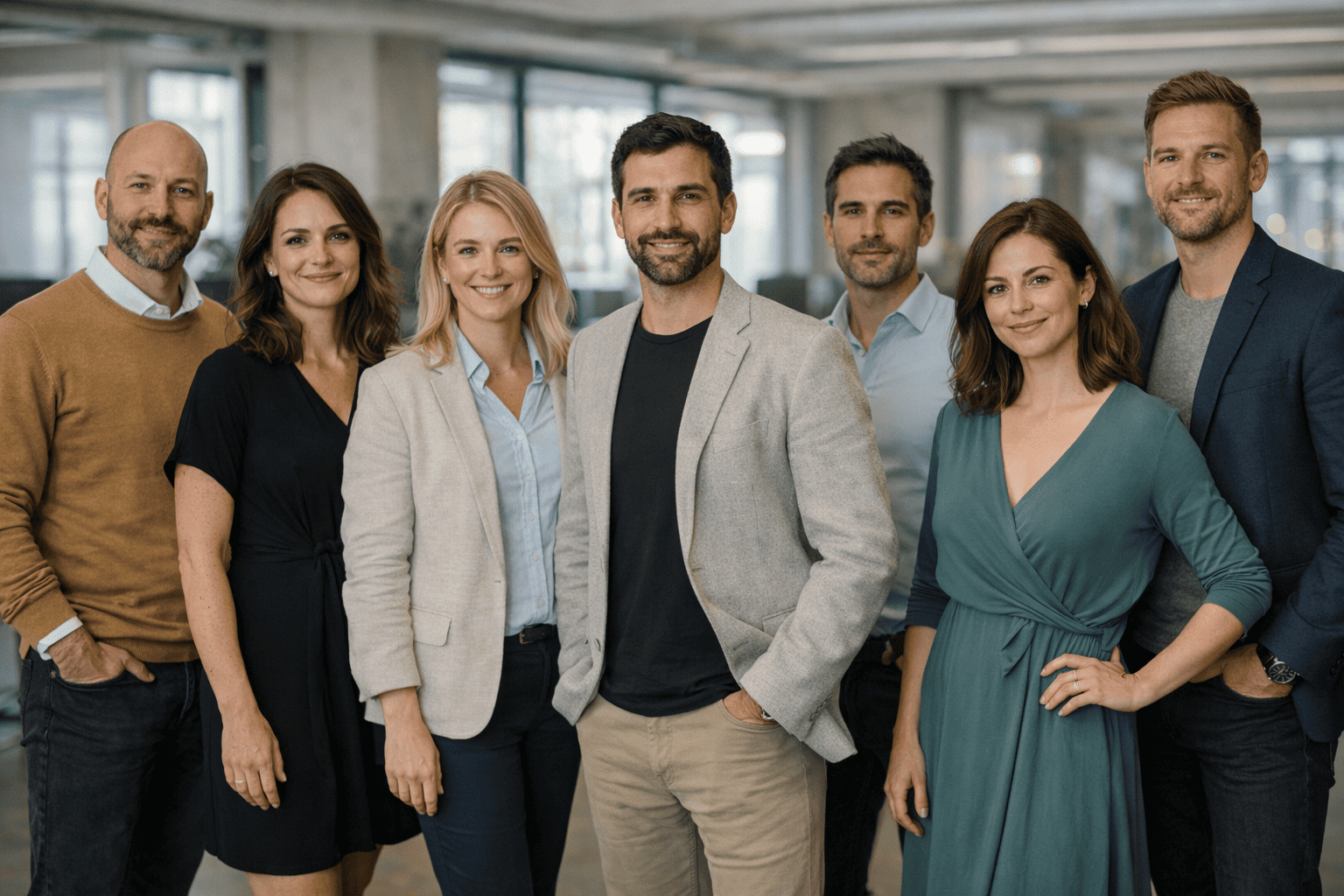 Team working on AI trading platform — Tierce Fortange
